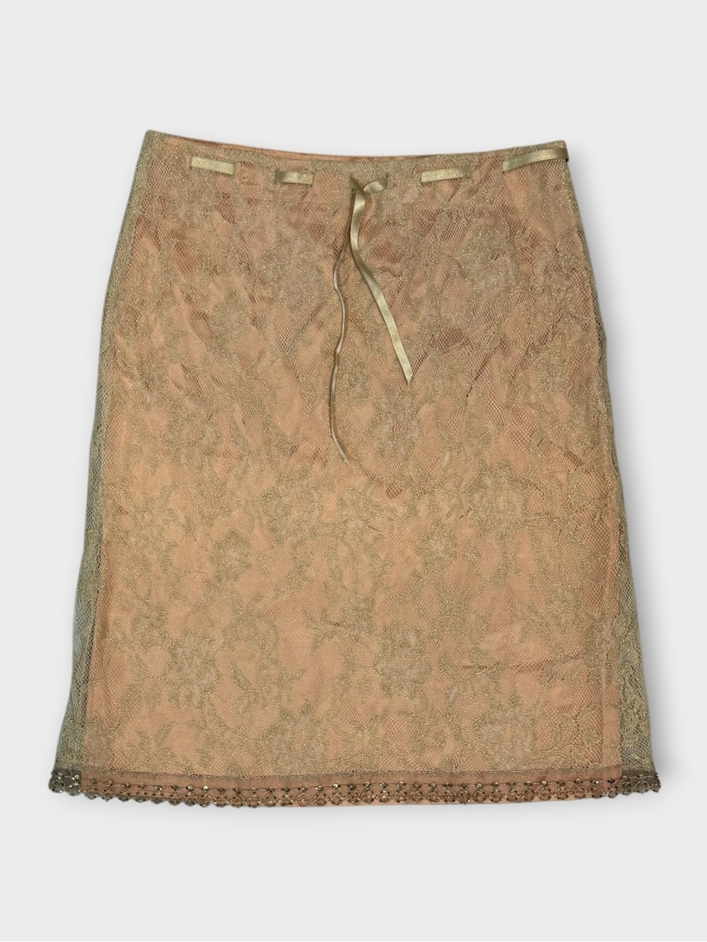Maxou Metallic Lace Skirt